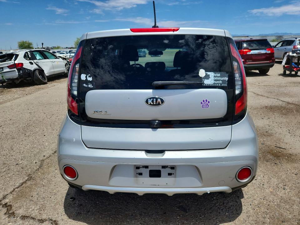 2018 Kia Soul VIN KNDJP3A58J7534447 COPART salvage auction — FRONT END, Az - Cert Of Title - Salvage, sold $2,050 on 2026-07-06 (photo 6)