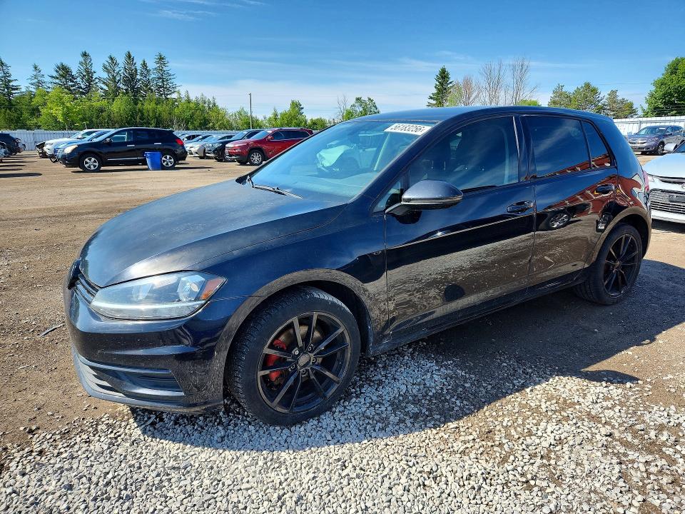 2018 Volkswagen Golf VIN 3VWG17AU9JM271141 — COPART salvage auction photo