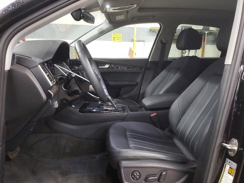 2023 Audi Q5 VIN WA1EAAFYXP2173507 COPART salvage auction — FRONT END, VA - CERT OF TITLE - SALVAGE, sold $13,600 on 2026-07-21 (photo 7)