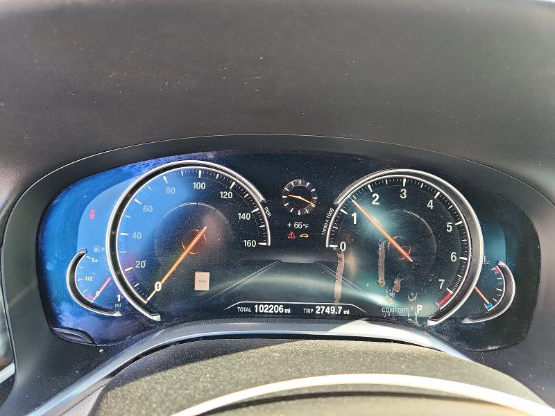 2018 BMW 7 series VIN WBA7F0C54JGM22962 COPART salvage auction — MINOR DENT/SCRATCHES, Wv - Certificate Of Title, sold $9,100 on 2026-07-27 (photo 9)