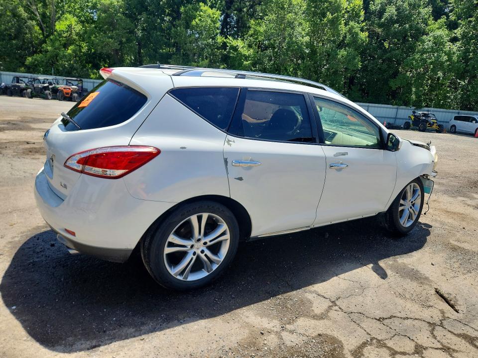 2014 Nissan Murano VIN JN8AZ1MU0EW400260 COPART salvage auction — FRONT END, La - Cert Of Title-Salvage, sold $150 on 2026-07-23 (photo 3)