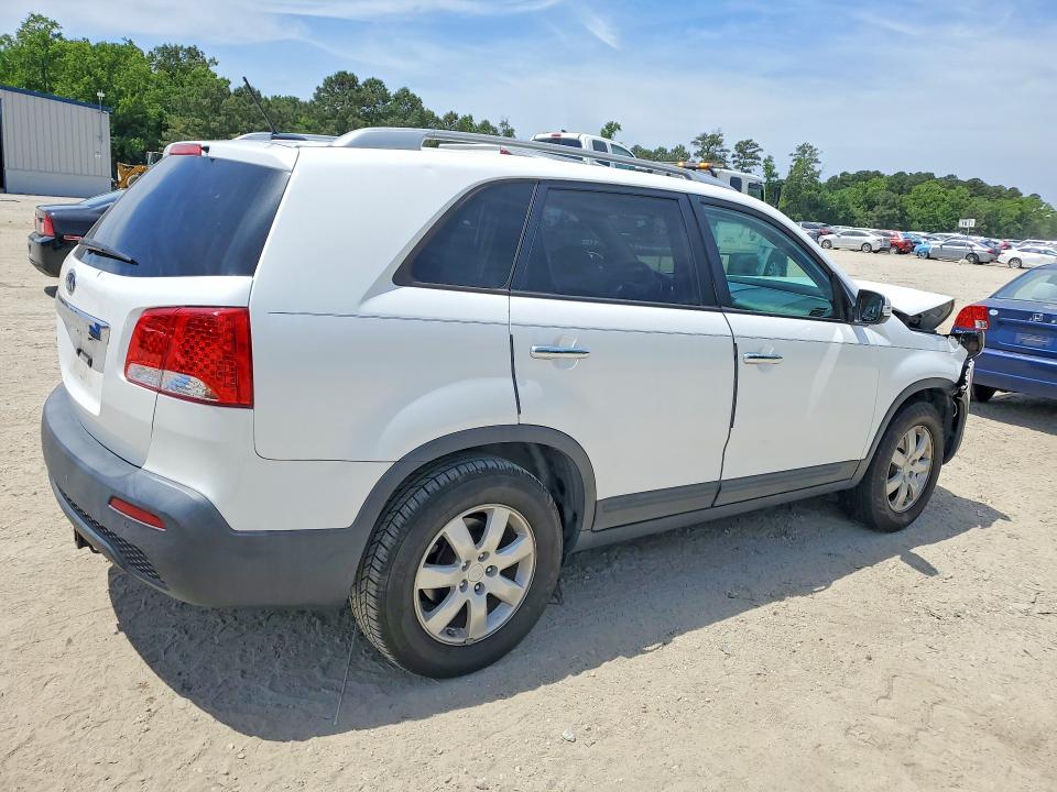 2011 Kia Sorento VIN 5XYKT3A1XBG048885 COPART salvage auction — FRONT END, Va - Cert Of Title - Salvage, sold $175 on 2026-07-21 (photo 3)