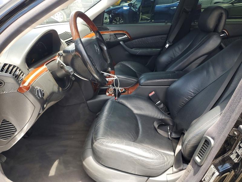 2004 Mercedes-benz S class VIN WDBNG70J44A408017 COPART salvage auction — SIDE, FL - CERT OF TITLE SLVG REBUILDABLE, sold $475 on 2026-07-10 (photo 7)