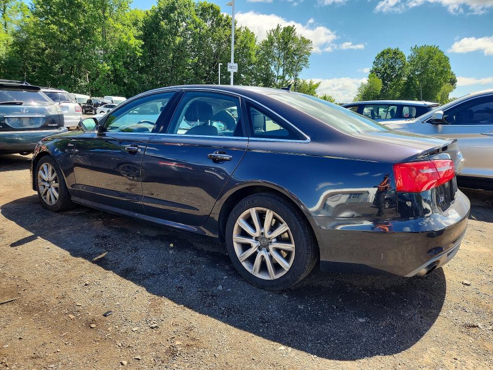 2015 Audi A6 VIN WAUHGAFC8FN009799 COPART salvage auction — FRONT END, Ct - Cert Of Title-Salvage, sold $2,700 on 2026-07-16 (photo 2)