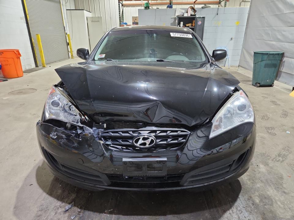 2011 Hyundai Genesis VIN KMHHT6KD8BU057874 COPART salvage auction — FRONT END, Ma - Cert Of Title-Reconstrctd Coll, sold $90 on 2026-07-28 (photo 5)
