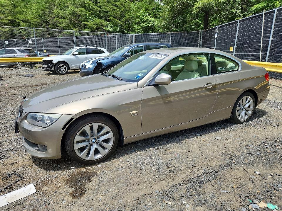2011 BMW 3er VIN WBAKF5C59BE656079 COPART salvage auction — MINOR DENT/SCRATCHES, Md - Cert Of Salvage > 75% Damage, sold $850 on 2026-07-24 (photo 1)