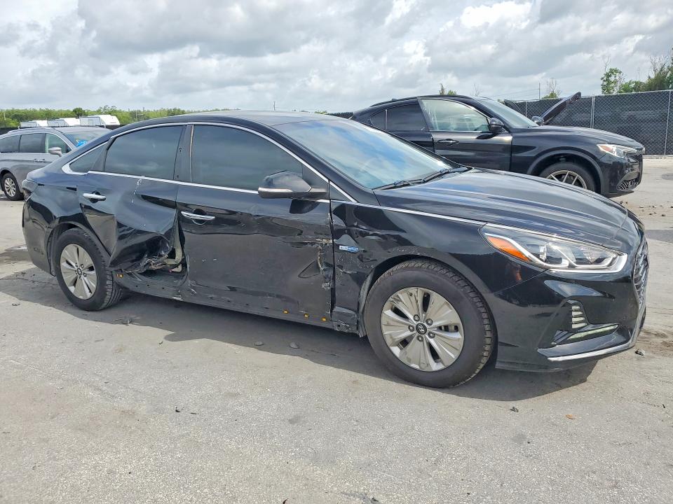 2019 Hyundai Sonata VIN KMHE24L37KA088339 COPART salvage auction — SIDE, FL - CERT OF TITLE SLVG REBUILDABLE, sold $2,600 on 2026-07-02 (photo 4)