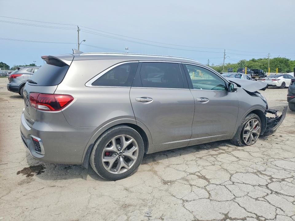 2019 Kia Sorento VIN 5XYPK4A52KG463409 COPART salvage auction — FRONT END, IN - CERT OF TITLE-SALVAGE TITLE, sold $3,000 on 2026-07-31 (photo 3)