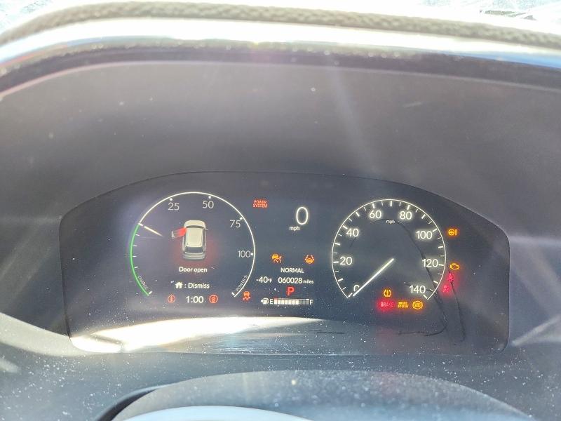 2025 Honda Cr-v VIN 7FARS5H85SE015997 COPART salvage auction — FRONT END, Ca - Salvage Certificate, sold $5,800 on 2026-07-14 (photo 9)