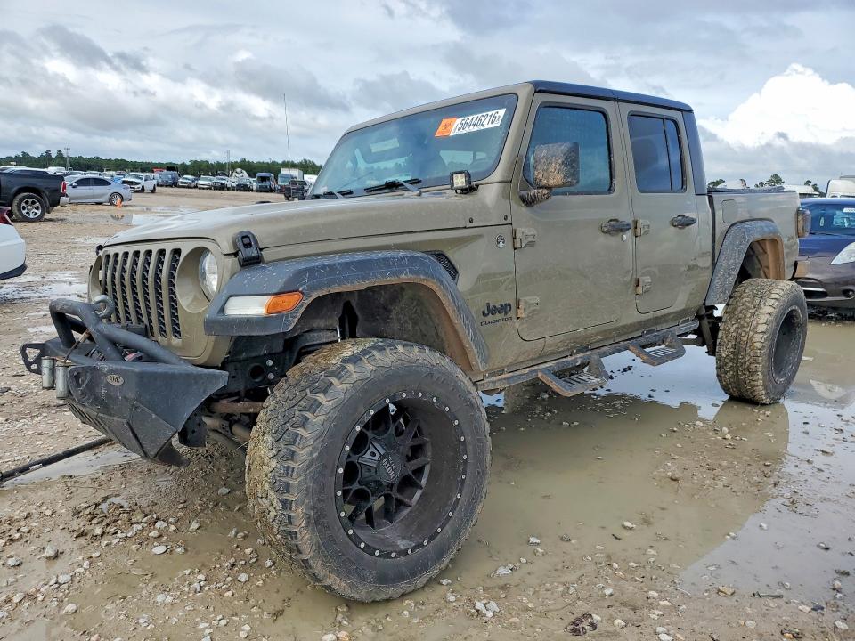 2020 Jeep Gladiator VIN 1C6HJTAG3LL160946 — COPART salvage auction photo