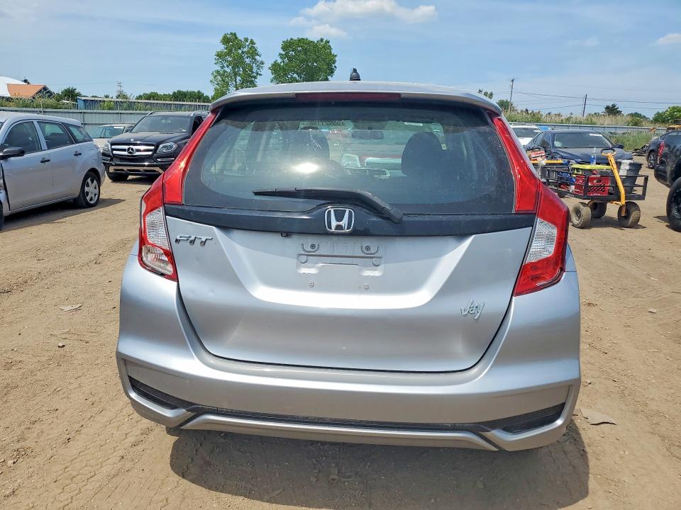 2019 Honda Fit VIN 3HGGK5H43KM741855 COPART salvage auction — HAIL, Oh - Cert Of Title-Salvage, sold $5,300 on 2026-07-02 (photo 6)