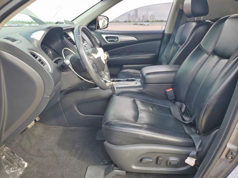 2017 Nissan Pathfinder VIN 5N1DR2MN9HC685842 COPART salvage auction — FRONT END, Tx - Salvage Vehicle Title, sold $2,300 on 2026-07-02 (photo 7)