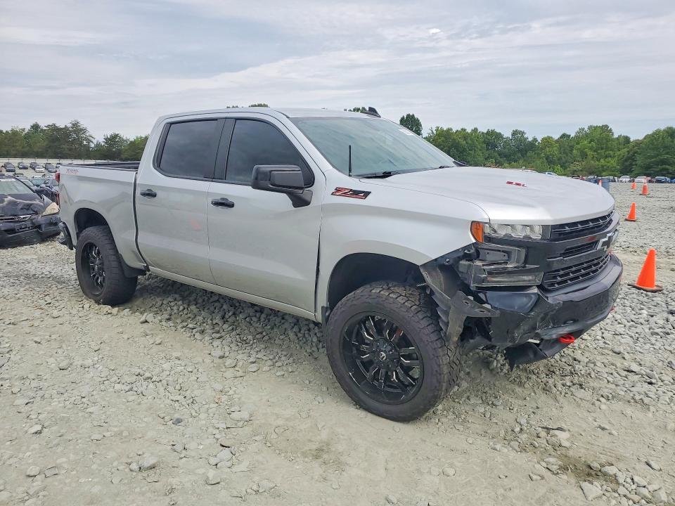 2020 Chevrolet Silverado VIN 1GCPYFEL9LZ346870 COPART salvage auction — FRONT END, Nc - Salvage Certificate Of Title, sold $7,500 on 2026-07-29 (photo 4)