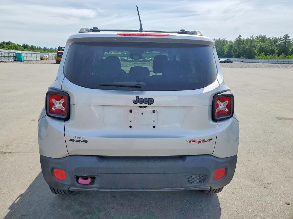 2017 Jeep Renegade VIN ZACCJBCB6HPE90677 COPART salvage auction — FRONT END, Me - Cert Of Title-Salvage Collisio, sold $1,800 on 2026-07-15 (photo 6)