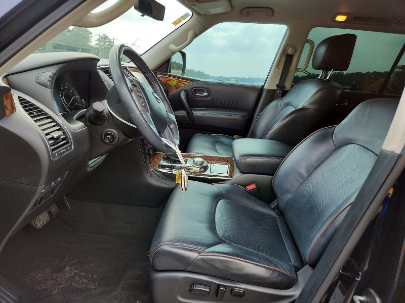 2018 Nissan Armada VIN JN8AY2NC9JX501235 COPART salvage auction — REAR END, La - Cert Of Title-Salvage, sold $125 on 2026-07-24 (photo 7)