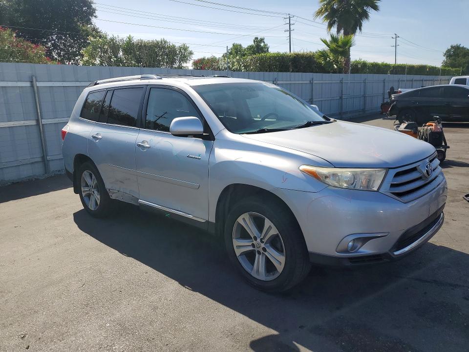 2011 Toyota Highlander VIN 5TDDK3EH6BS089522 COPART salvage auction — SIDE, Ca - Salvage Certificate, sold $2,500 on 2026-07-28 (photo 4)