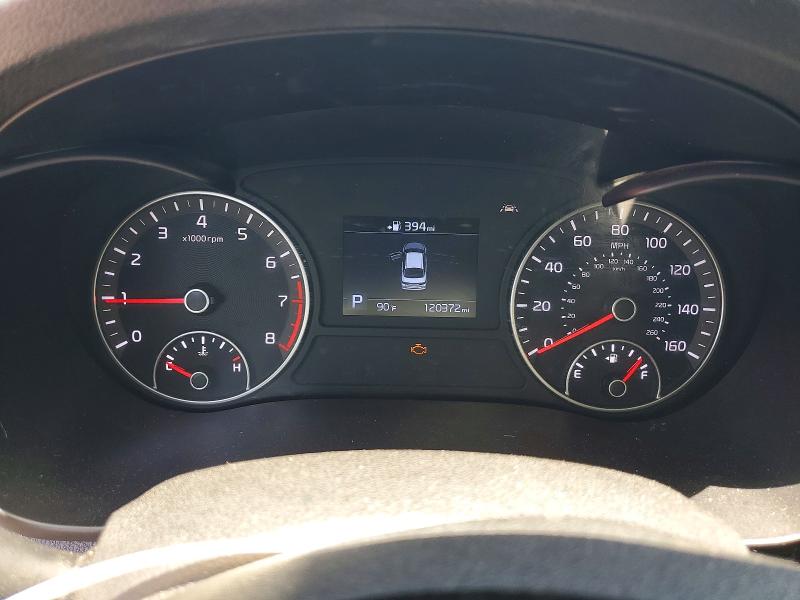 2019 Kia Optima VIN 5XXGT4L31KG322229 COPART salvage auction — MINOR DENT/SCRATCHES, Ca - Dis/Dlr/Exp Only Clean Title, sold $1,400 on 2026-07-02 (photo 9)