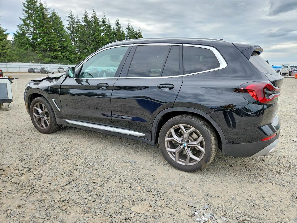 2022 BMW X3 VIN 5UX53DP06N9J50688 COPART salvage auction — FRONT END, Wa - Bill Of Sale, sold $15,700 on 2026-07-10 (photo 2)