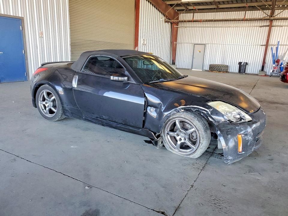 2007 Nissan 350z VIN JN1BZ36AX7M651416 COPART salvage auction — FRONT END, Ca - Salvage Certificate, sold $250 on 2026-07-23 (photo 4)