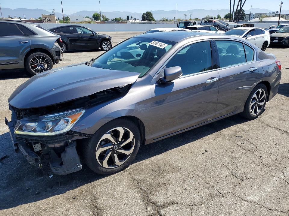 2017 Honda Accord VIN 1HGCR3F84HA032460 COPART salvage auction — FRONT END, Ca - Salvage Certificate, sold $4,250 on 2026-07-02 (photo 1)
