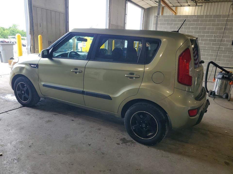 2013 Kia Soul VIN KNDJT2A57D7499605 COPART salvage auction — REAR END, Mo - Certificate Of Title, sold $900 on 2026-07-07 (photo 2)
