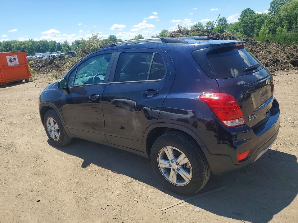 2022 Chevrolet VIN KL7CJPSM3NB513478 COPART salvage auction — HAIL, OH - CERT OF TITLE-SALVAGE, sold $100 on 2026-07-27 (photo 2)