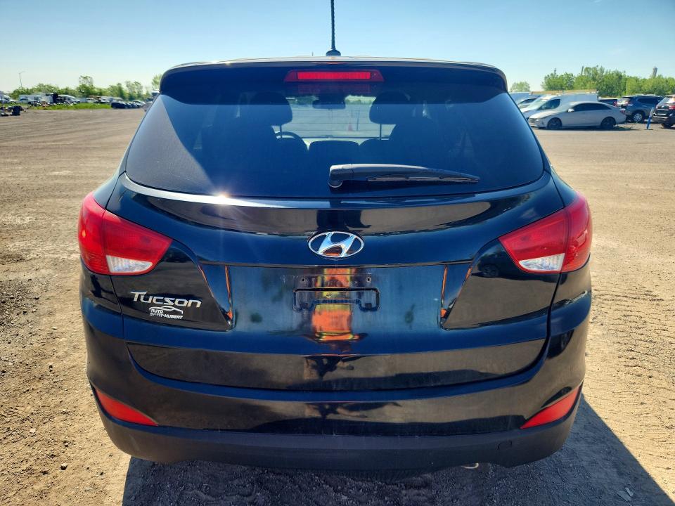 2014 Hyundai Tucson VIN KM8JT3AF9EU863570 COPART salvage auction — FRONT END, Qc - Gravement Accidente, sold $625 on 2026-07-21 (photo 6)