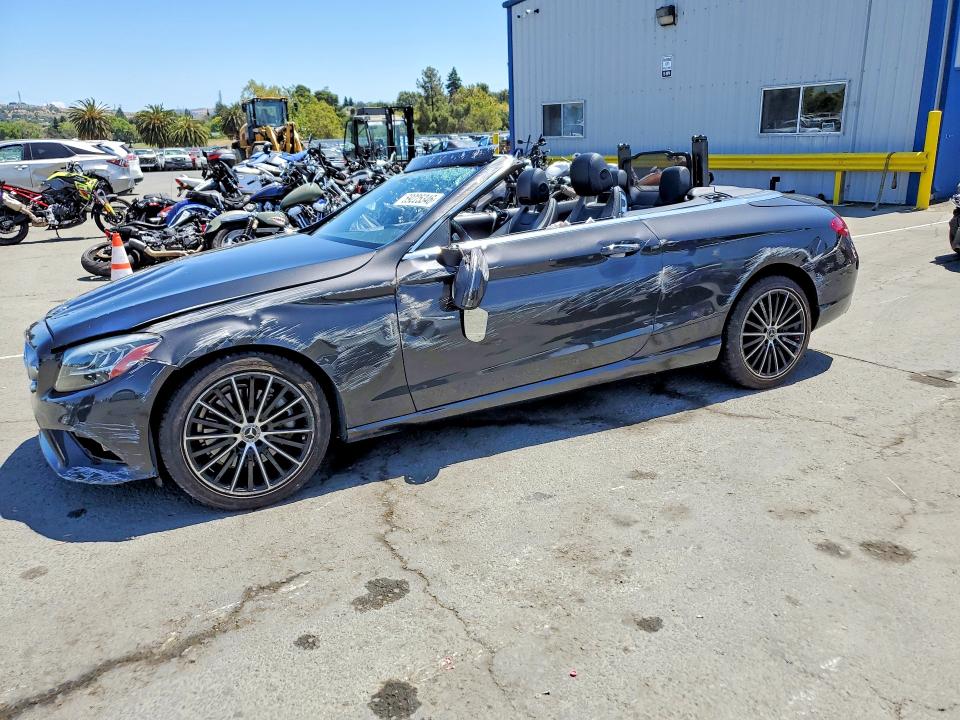 2020 Mercedes-benz C class VIN WDDWK8DB4LF965563 COPART salvage auction — ROLLOVER, CA - SALVAGE CERTIFICATE, sold $3,600 on 2026-08-14 (photo 1)