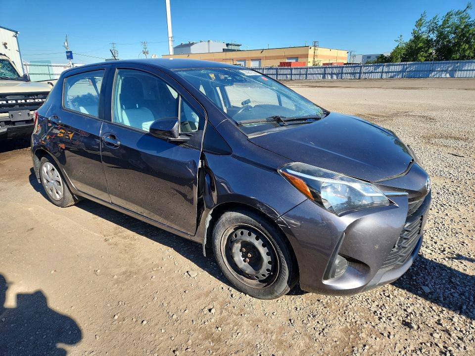 2018 Toyota Yaris VIN VNKKTUD34JA087612 COPART salvage auction — SIDE, ON - PERMIT NO BRAND - UNFIT, sold $2,900 on 2026-07-14 (photo 4)