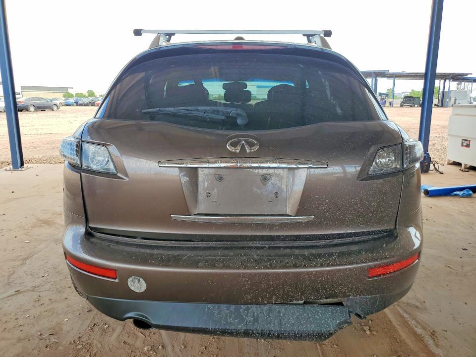 2008 Infiniti Fx35 VIN JNRAS08U68X101911 COPART salvage auction — REAR END, AZ - CERT OF TITLE - SALVAGE, sold $975 on 2026-07-16 (photo 6)