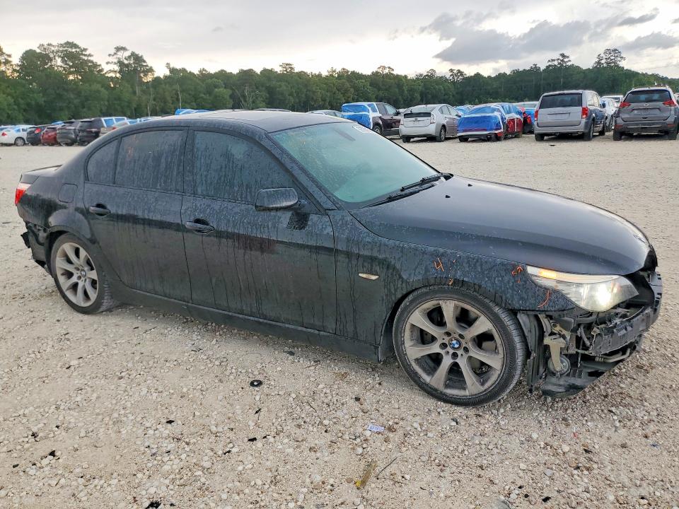 2008 BMW 5er VIN WBANW13538CZ73589 COPART salvage auction — FRONT END, Tx - Certificate Of Title, sold $675 on 2026-07-28 (photo 4)