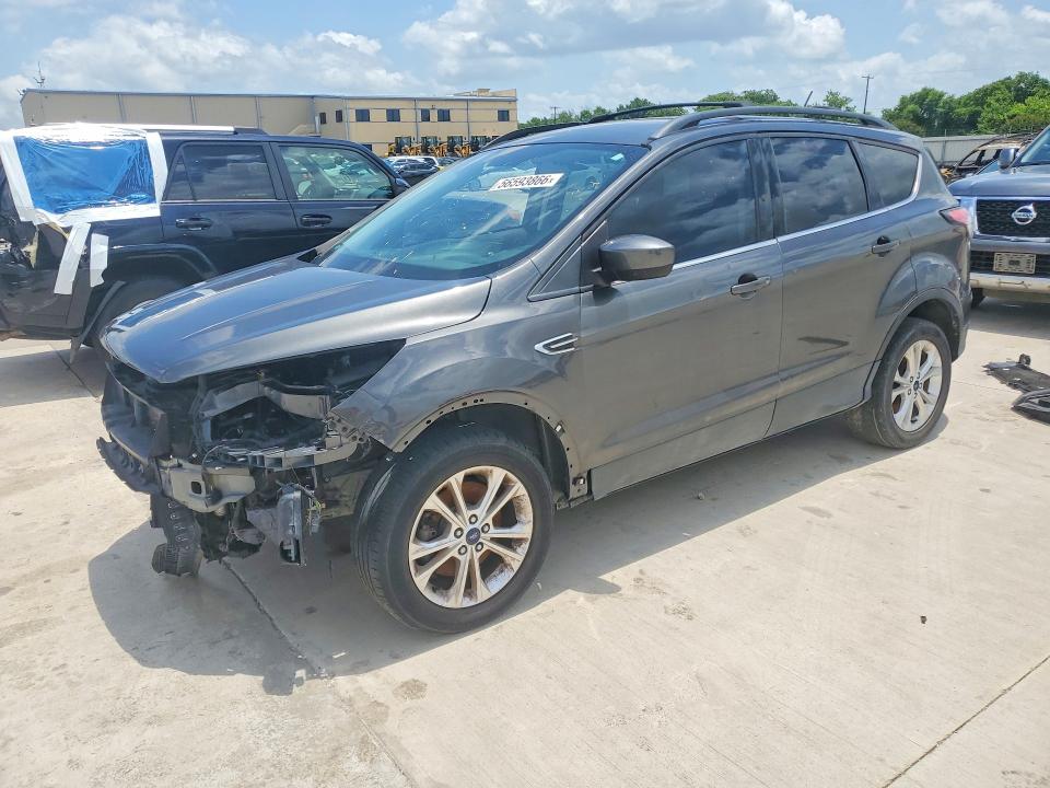 2018 Ford Escape VIN 1FMCU9GD3JUA77160 COPART salvage auction — FRONT END, Tx - Certificate Of Title (P), sold $1,750 on 2026-07-09 (photo 1)