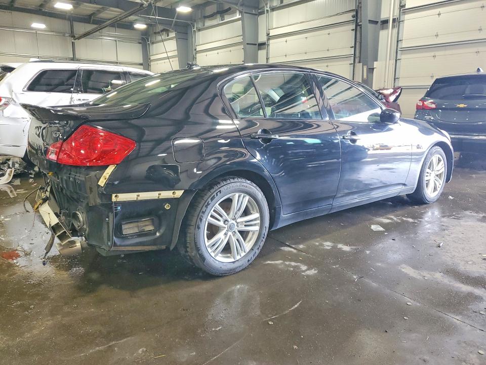 2013 Infiniti G VIN JN1CV6AR1DM765251 COPART salvage auction — REAR END, Mn - Cert Of Title-Salvage, sold $3,600 on 2026-07-07 (photo 3)