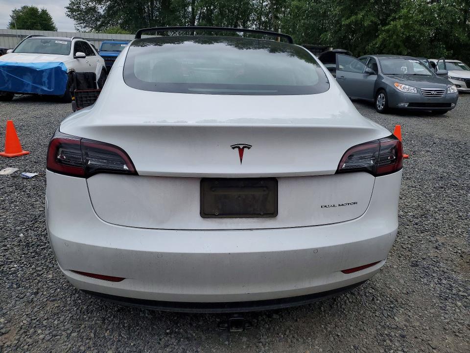 2020 Tesla Model 3 VIN 5YJ3E1EB1LF621428 COPART salvage auction — UNDERCARRIAGE, Wa - Bill Of Sale, sold $6,900 on 2026-07-15 (photo 6)