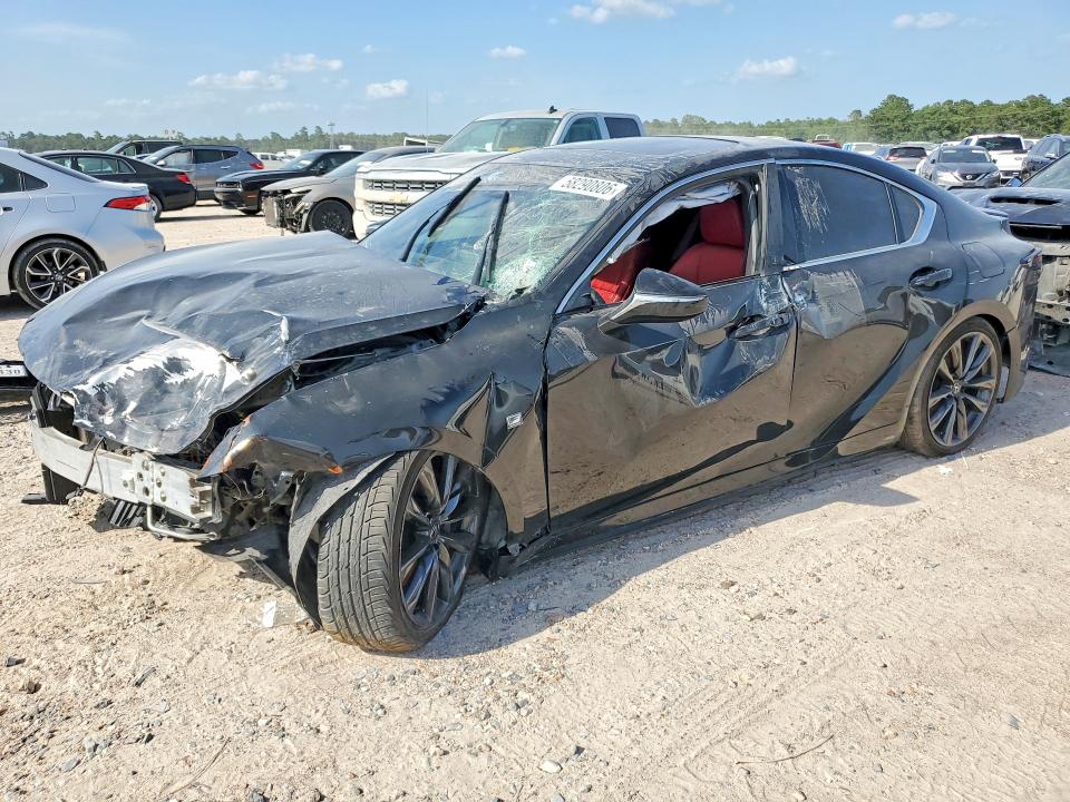 2023 Lexus Is VIN JTHGZ1B22P5067879 COPART salvage auction — FRONT END, Tx - Salvage Vehicle Title, sold $9,300 on 2026-07-28 (photo 1)