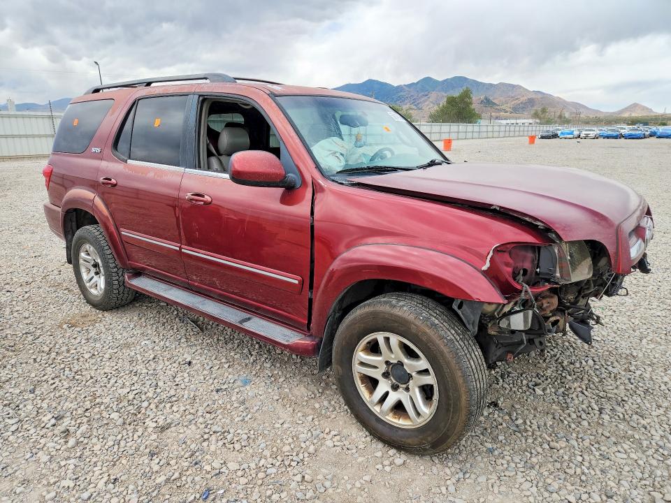2006 Toyota Sequoia VIN 5TDBT44A76S266423 COPART salvage auction — FRONT END, UT - SALVAGE CERTIFICATE, sold $875 on 2026-07-17 (photo 4)