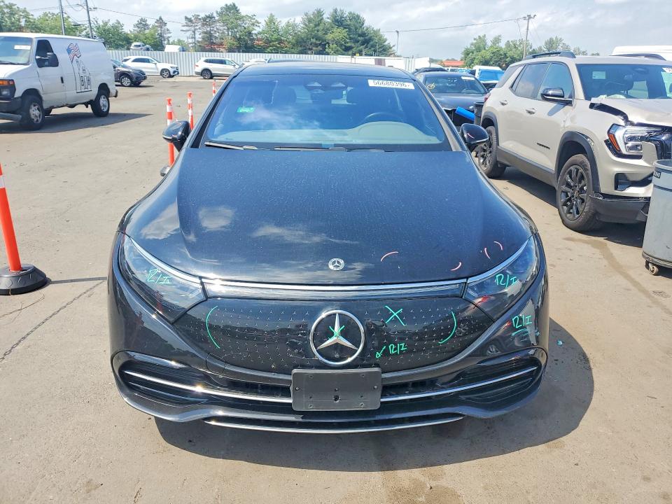 2024 Mercedes-benz Eqs VIN W1KCG2EBXRA046978 COPART salvage auction — REAR END, CT - CERT OF TITLE-SALVAGE, sold $15,200 on 2026-07-21 (photo 5)