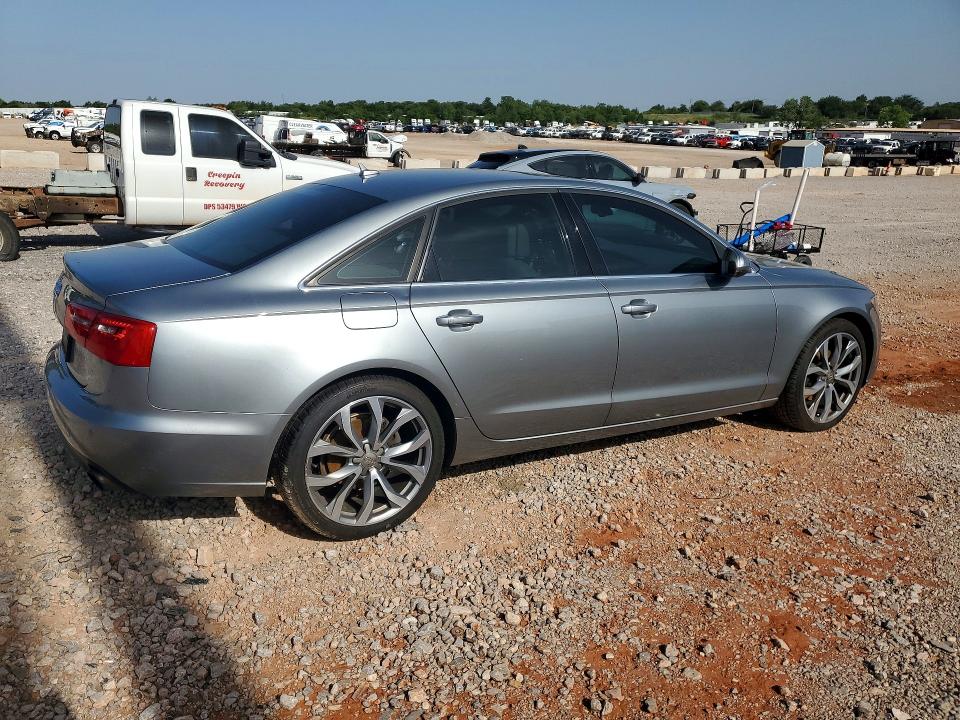 2013 Audi A6 VIN WAUGFAFC2DN088303 COPART salvage auction — SIDE, OK - CERT OF TITLE-SALVAGE, sold $850 on 2026-09-03 (photo 3)