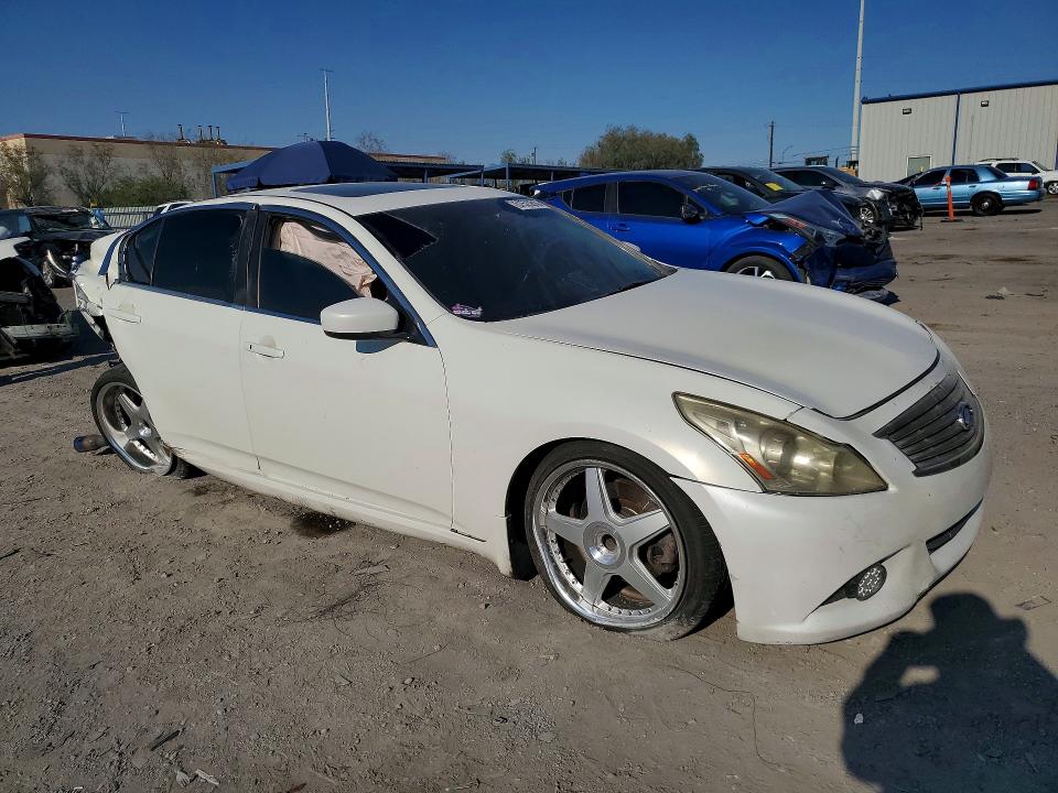 2013 Infiniti G37 VIN JN1CV6AP7DM726114 COPART salvage auction — REAR END, NV - SALVAGE TITLE, sold $150 on 2026-07-23 (photo 4)