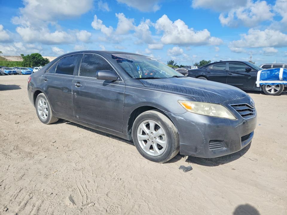 2010 Toyota Camry VIN 4T1BF3EKXAU561573 COPART salvage auction — SIDE, Fl - Cert Of Title Slvg Rebuildable, sold $950 on 2026-07-02 (photo 4)