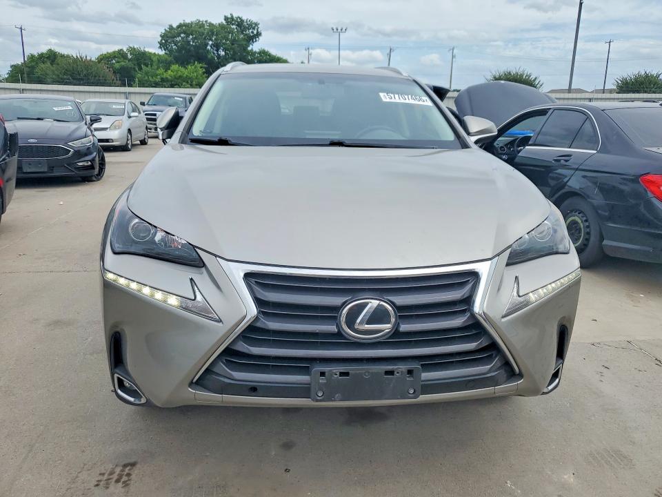 2016 Lexus Nx 200t VIN JTJYARBZ5G2029537 COPART salvage auction — REAR END, TX - SALVAGE VEHICLE TITLE (P), sold $7,100 on 2026-07-23 (photo 5)