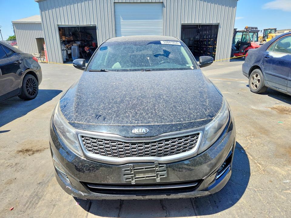 2014 Kia Optima VIN KNAGM4AD1E5071050 COPART salvage auction — REAR END, Ca - Salvage Certificate, sold $1,750 on 2026-07-09 (photo 5)