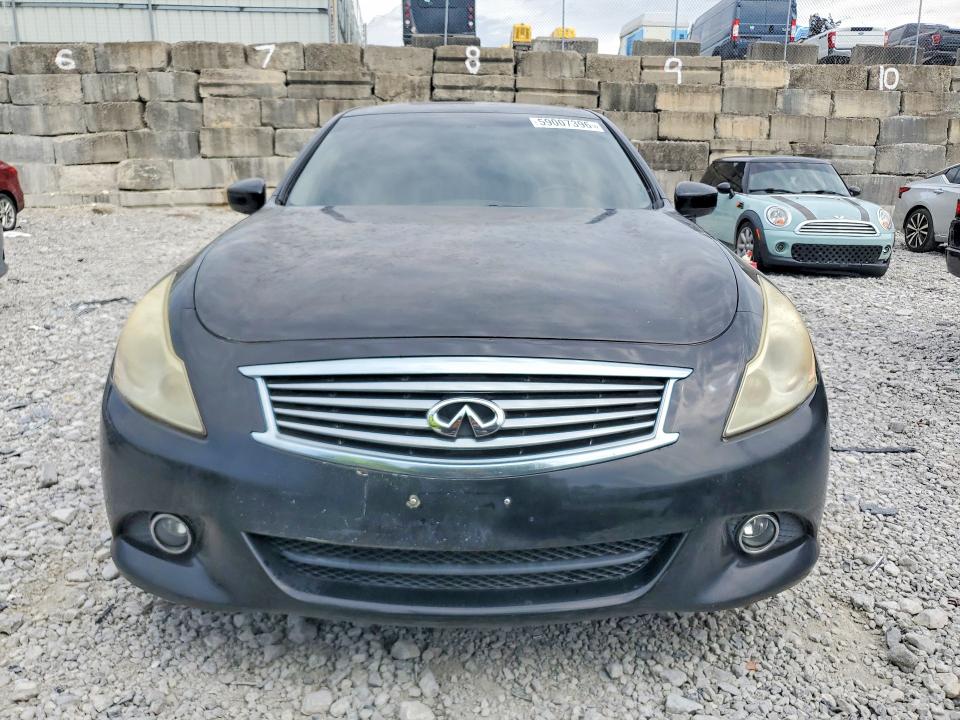 2012 Infiniti G VIN JN1DV6AR5CM730831 COPART salvage auction — MECHANICAL, Ky - Certificate Of Title, sold $150 on 2026-07-31 (photo 5)