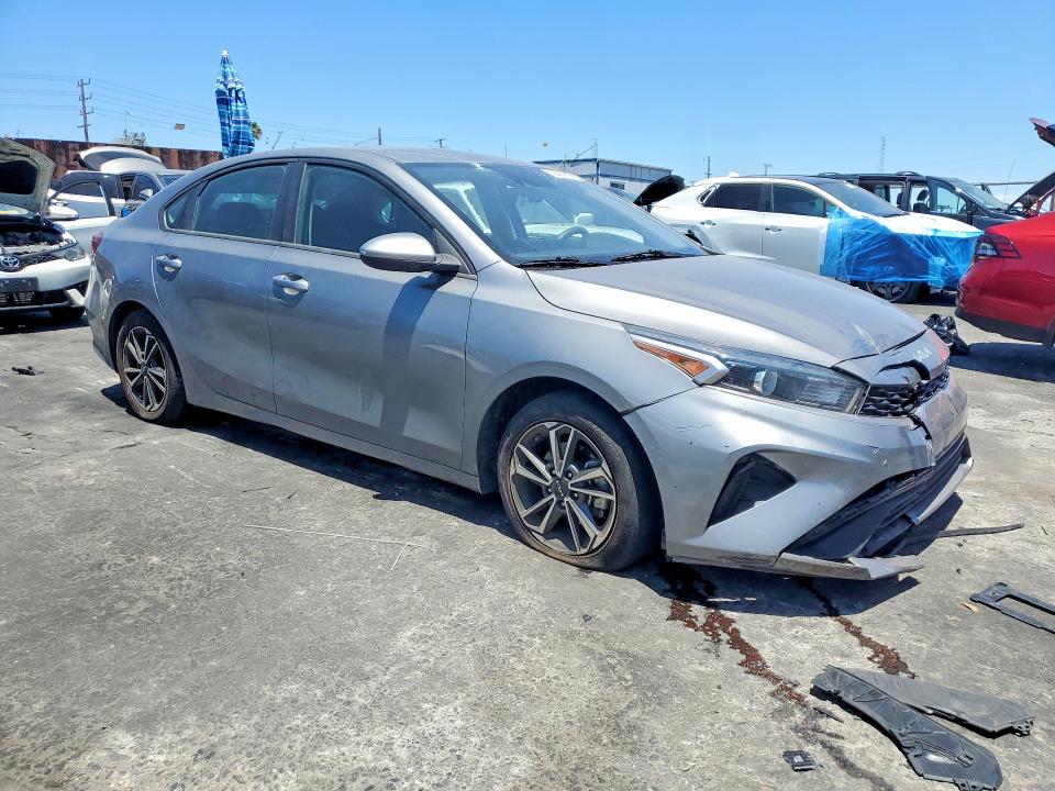 2022 Kia Forte VIN 3KPF24AD6NE434497 COPART salvage auction — FRONT END, Ca - Salvage Certificate, sold $1,850 on 2026-07-22 (photo 4)