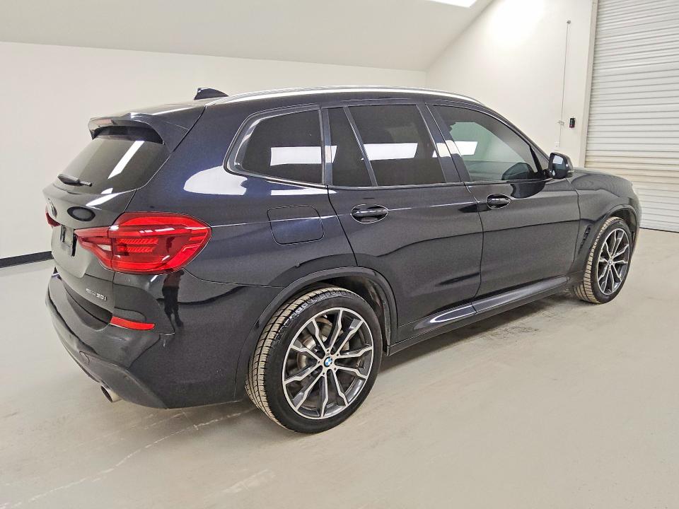 2019 BMW X3 VIN 5UXTR7C57KLF30455 COPART salvage auction — MECHANICAL, TX - CERTIFICATE OF TITLE, sold $6,400 on 2026-07-14 (photo 3)
