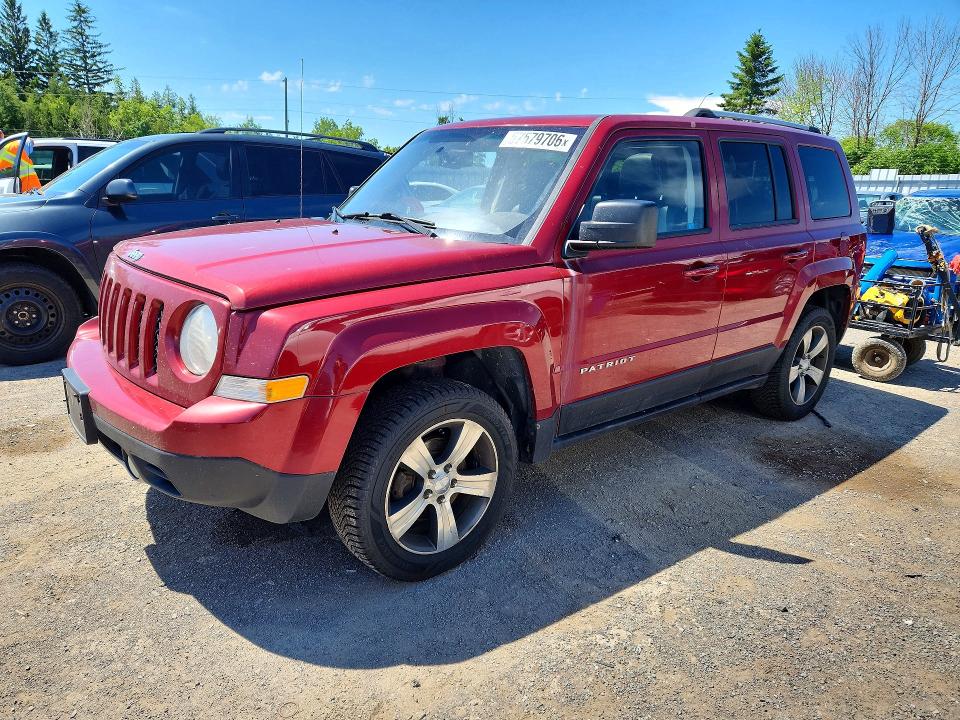 2016 Jeep Patriot VIN 1C4NJRAB6GD510878 COPART salvage auction — SIDE, On - Permit No Brand - Unfit, sold $575 on 2026-07-02 (photo 1)