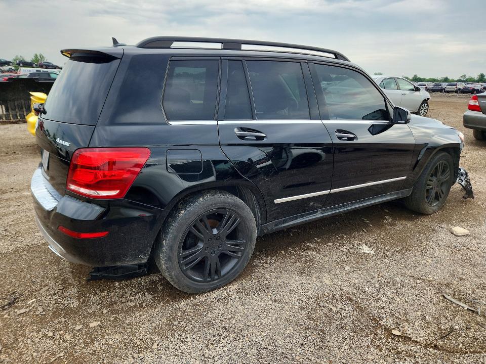 2014 Mercedes-benz Glk-klasse VIN WDCGG8JB3EG318339 COPART salvage auction — FRONT END, Il - Salvage Certificate, sold $1,700 on 2026-07-30 (photo 3)