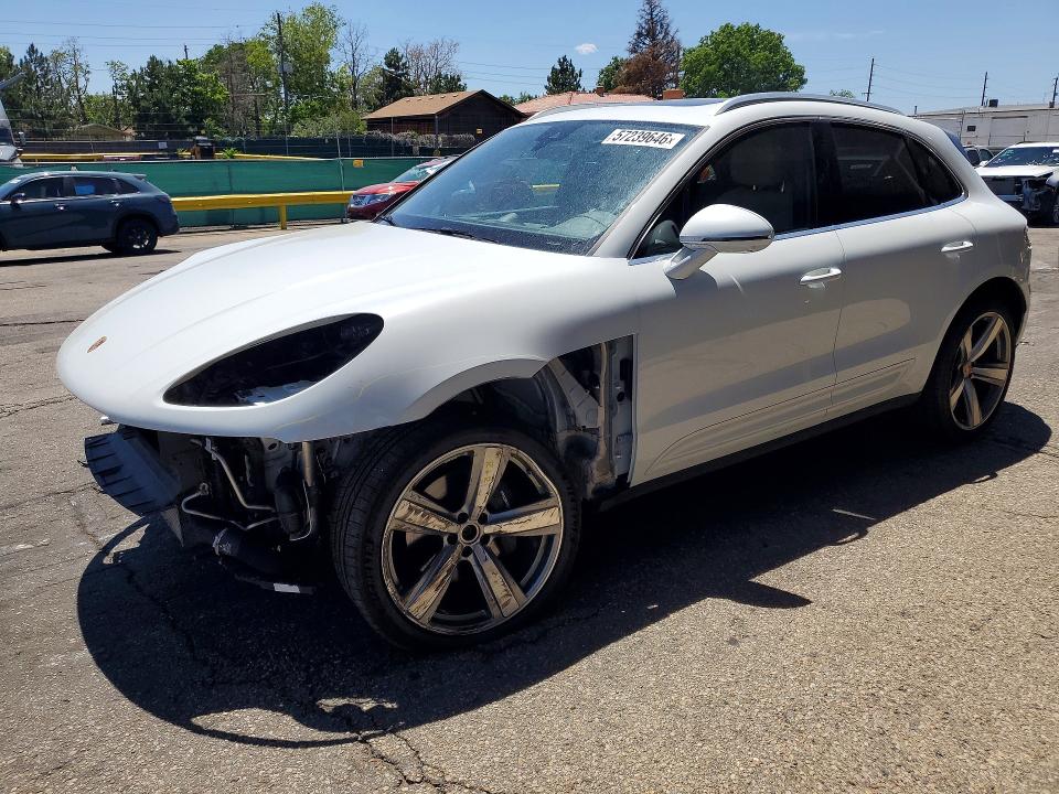 2022 Porsche Macan VIN WP1AA2A51NLB07666 COPART salvage auction — FRONT END, Co - Public - Salvage Title, sold $675 on 2026-07-21 (photo 1)