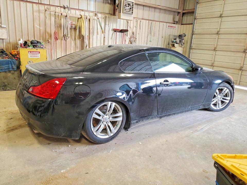 2009 Infiniti G37 VIN JNKCV64E09M606880 COPART salvage auction — FRONT END, Tx - Salvage Vehicle Title, sold $1,550 on 2026-07-31 (photo 3)