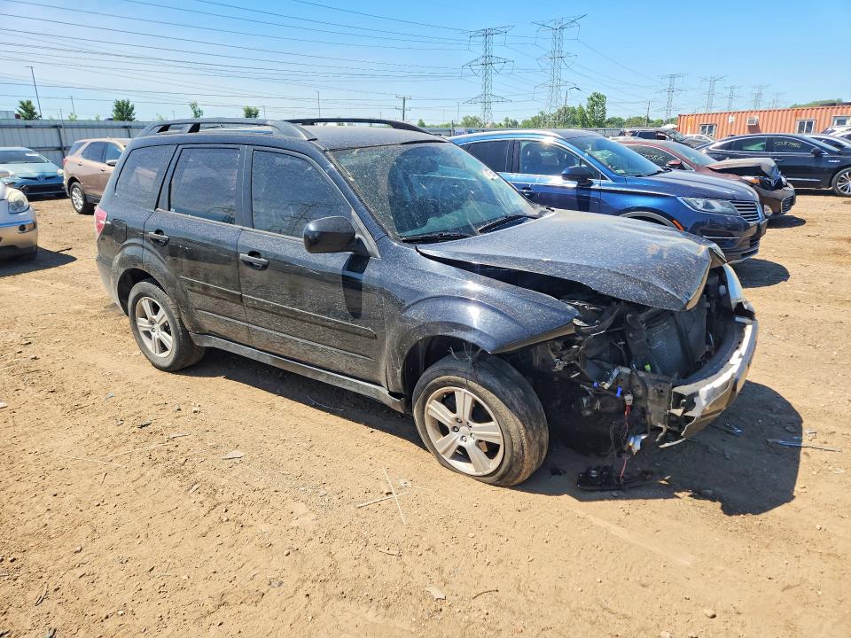 2010 Subaru Forester VIN JF2SH6BC3AH795660 COPART salvage auction — FRONT END, Il - Salvage Certificate, sold $350 on 2026-07-28 (photo 4)